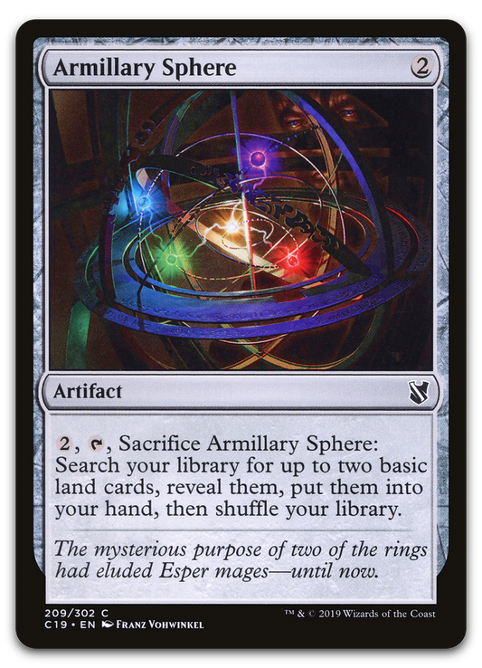 Armillary Sphere (Commander 2019)