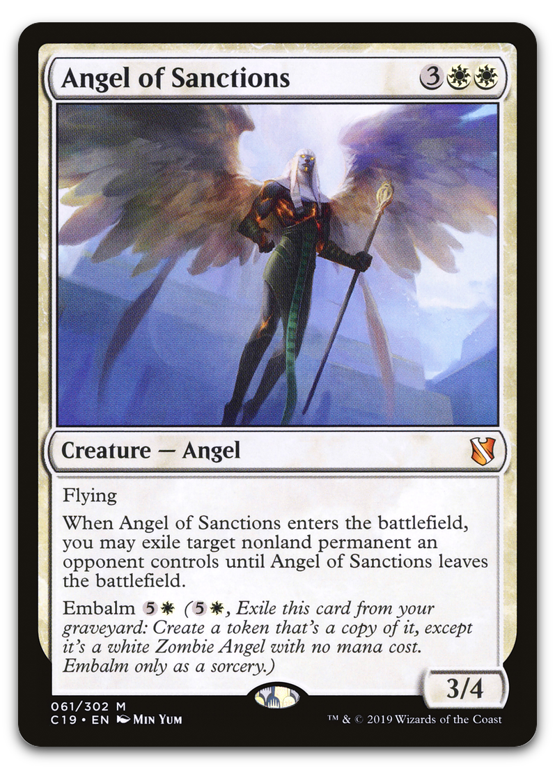 Angel of Sanctions (Commander 2019)