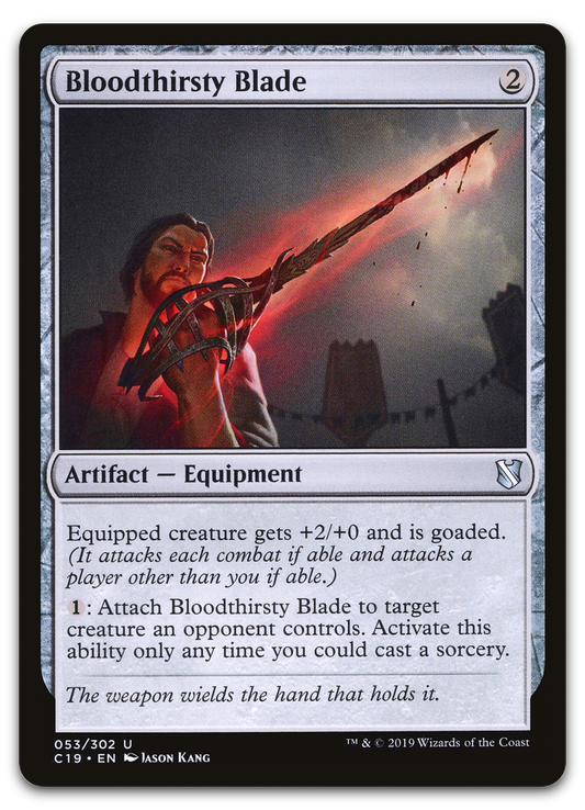 Bloodthirsty Blade (Commander 2019)