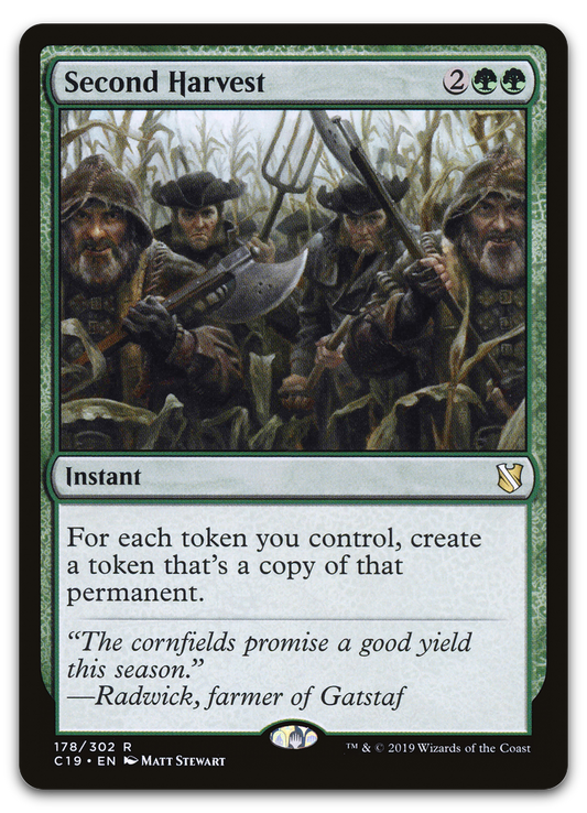 Second Harvest (Commander 2019)