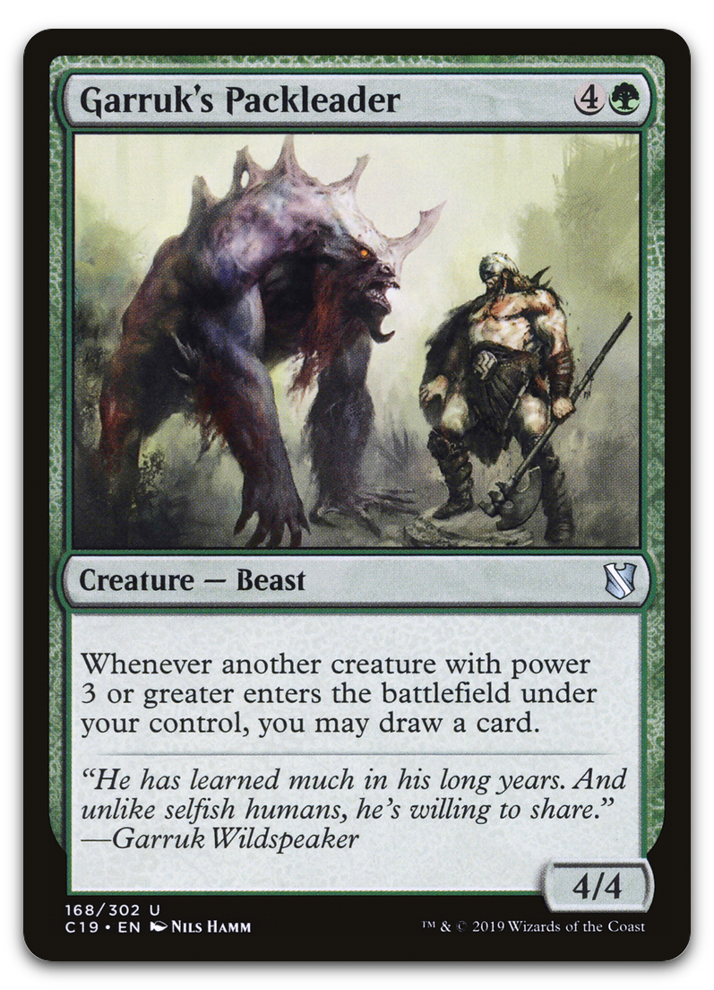 Garruk's Packleader (Commander 2019)