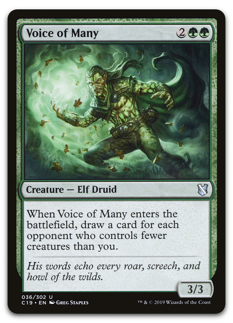 Voice of Many (Commander 2019)