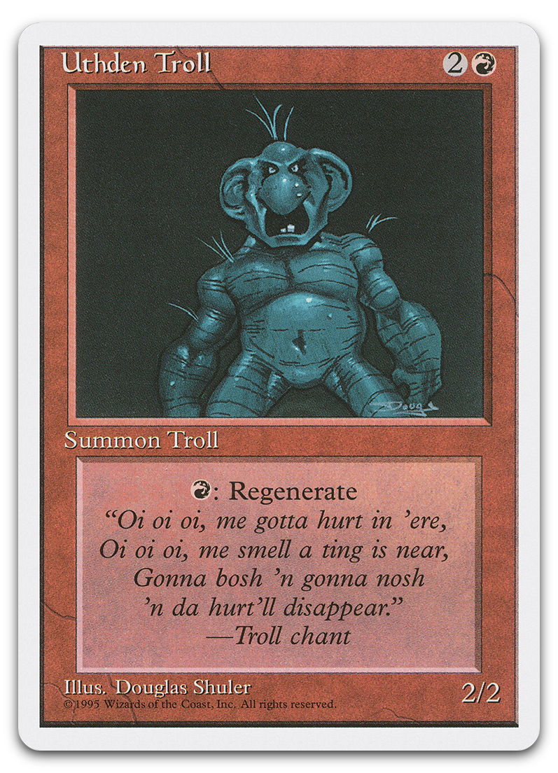 Uthden Troll (Fourth Edition)