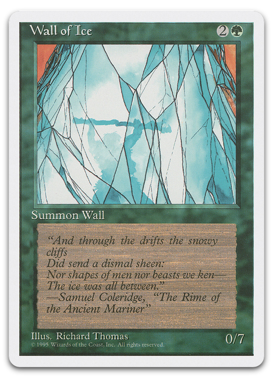 Wall of Ice (Fourth Edition)