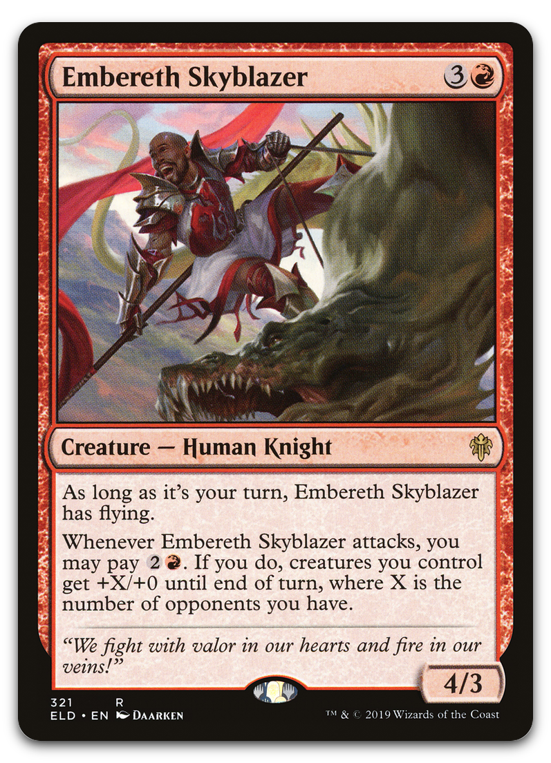 Embereth Skyblazer (Throne of Eldraine)