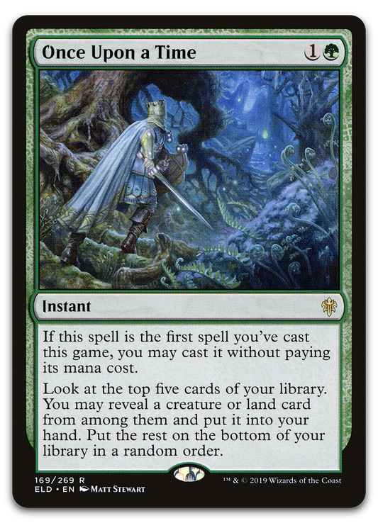 Once Upon a Time (Throne of Eldraine)