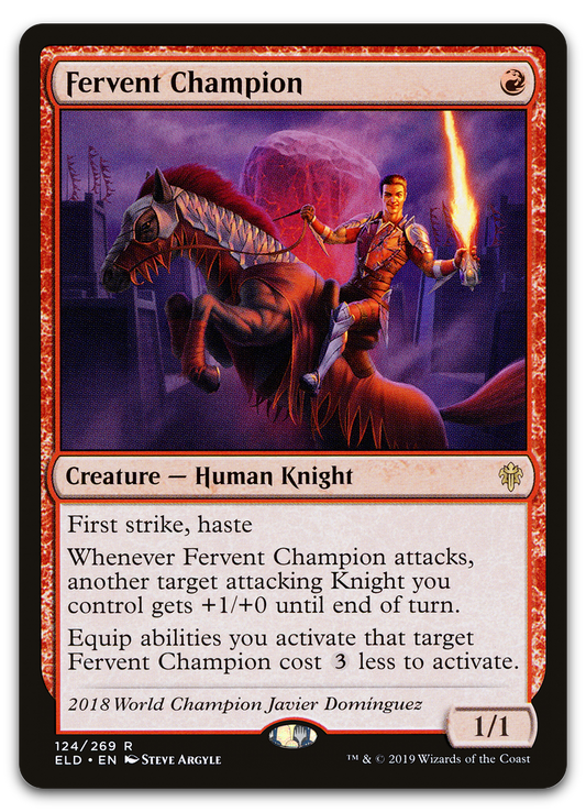 Fervent Champion (Throne of Eldraine)