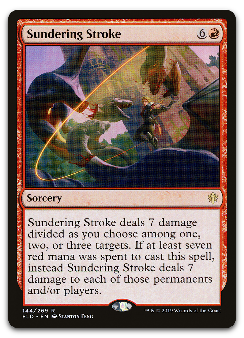 Sundering Stroke (Throne of Eldraine)