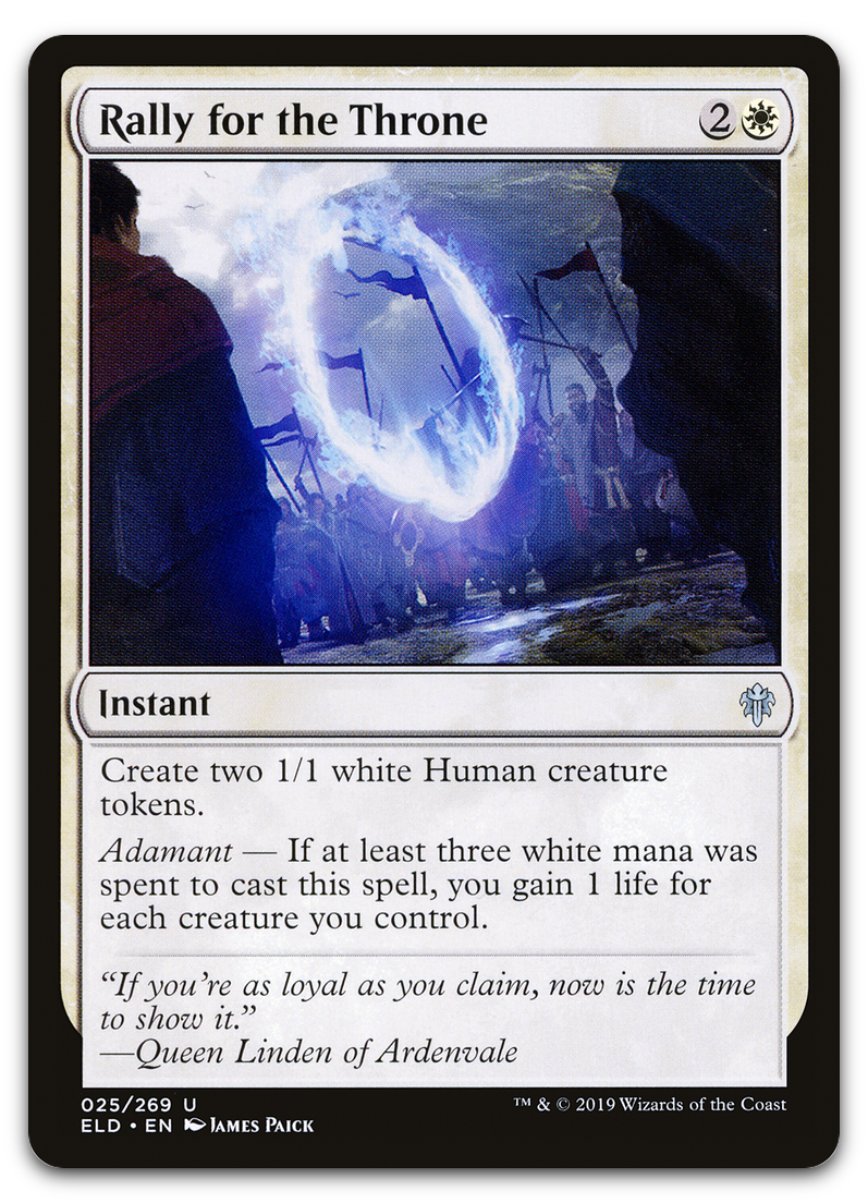 Rally for the Throne (Throne of Eldraine)