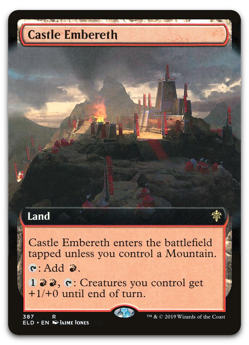 Castle Embereth (Extended Art) (Throne of Eldraine)