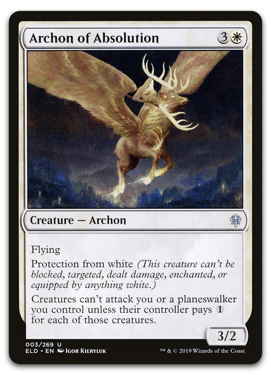 Archon of Absolution (Throne of Eldraine)