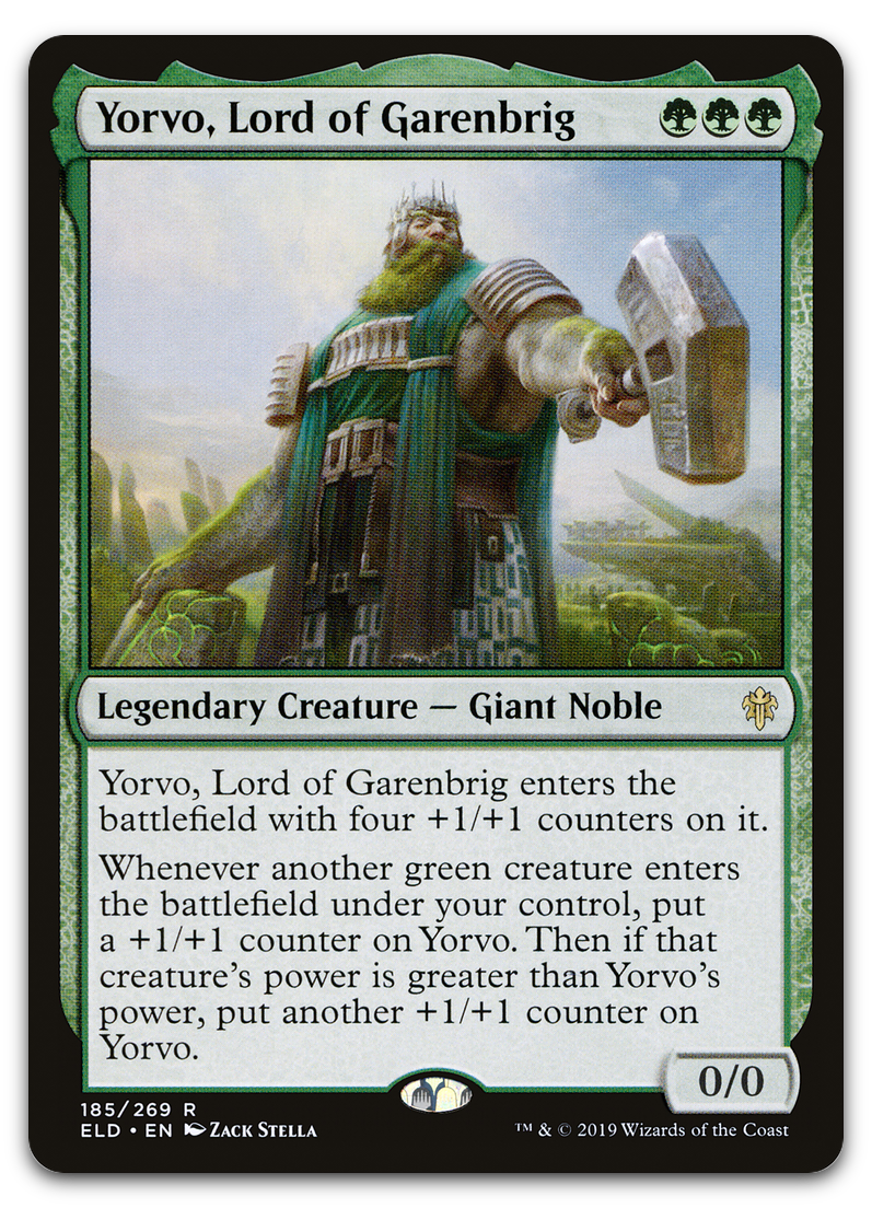 Yorvo, Lord of Garenbrig (Throne of Eldraine)