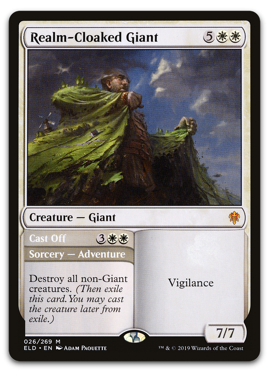 Realm-Cloaked Giant (Throne of Eldraine)