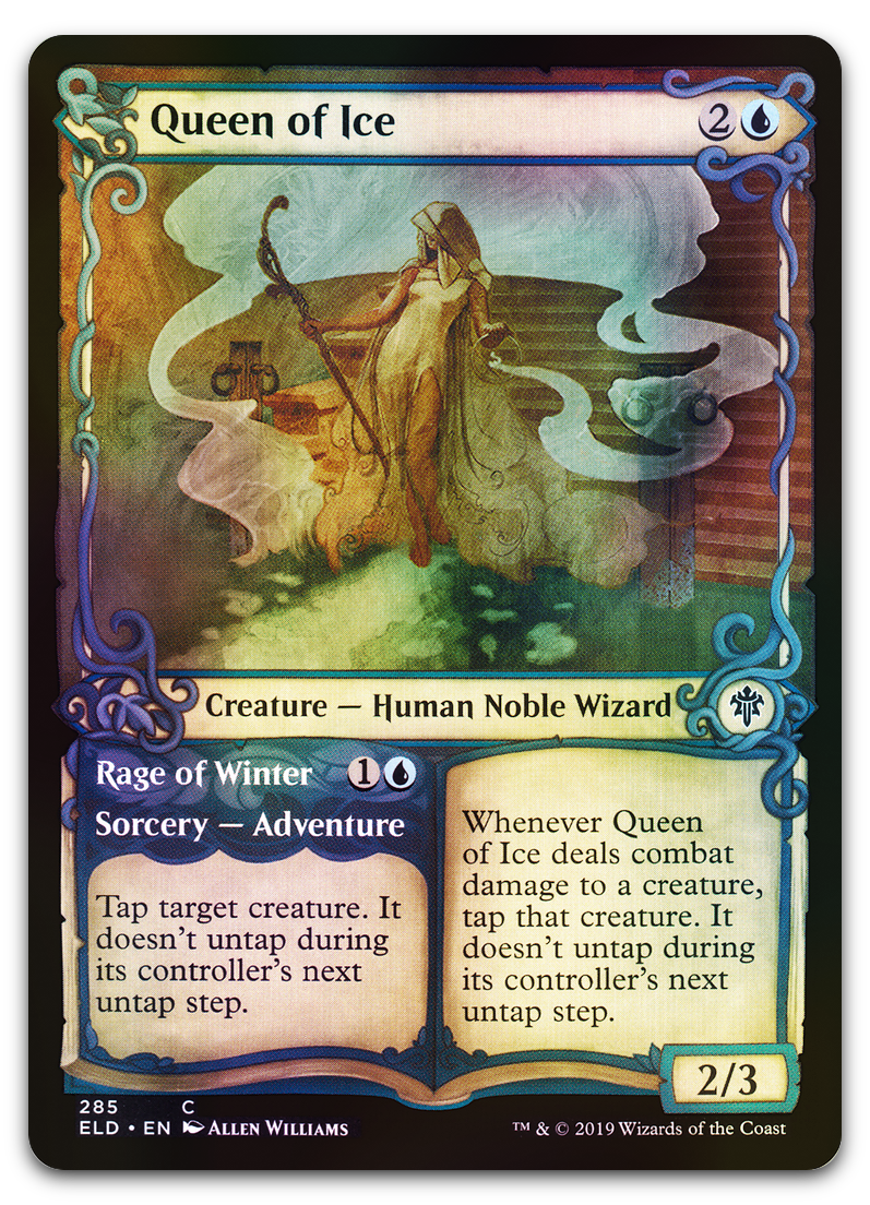Queen of Ice (Showcase) (Throne of Eldraine)