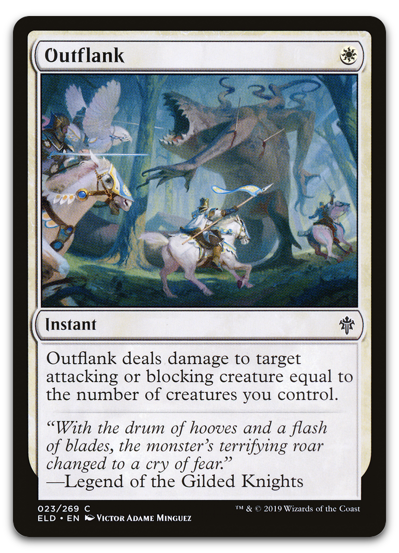 Outflank (Throne of Eldraine)