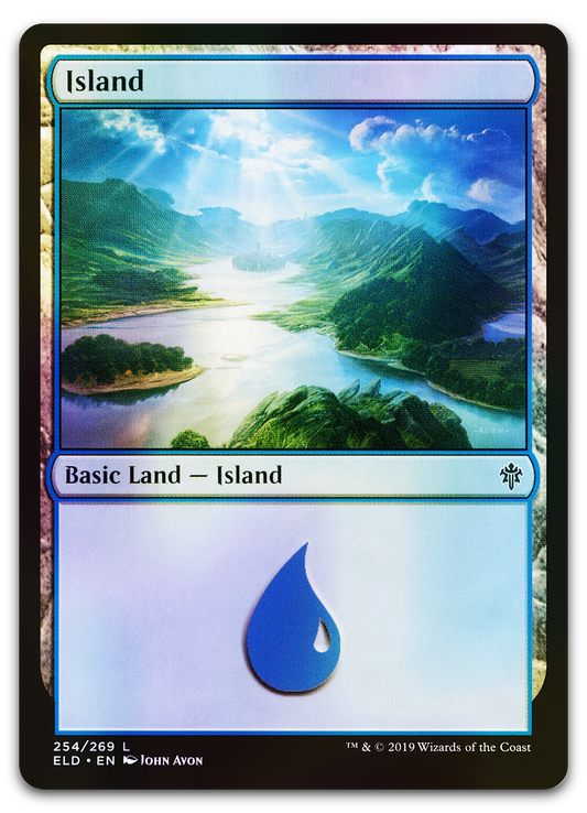 Island (254) (Throne of Eldraine)