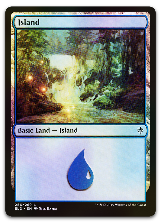 Island (256) (Throne of Eldraine)