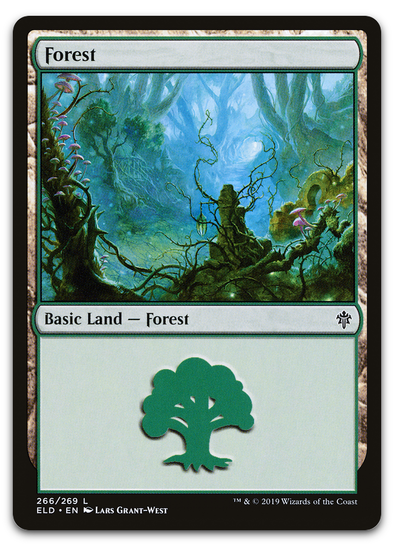 Forest (266) (Throne of Eldraine)