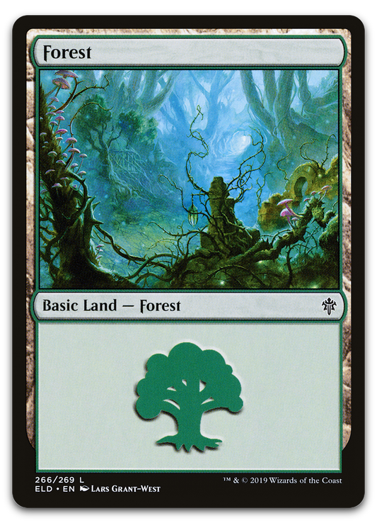 Forest (266) (Throne of Eldraine)