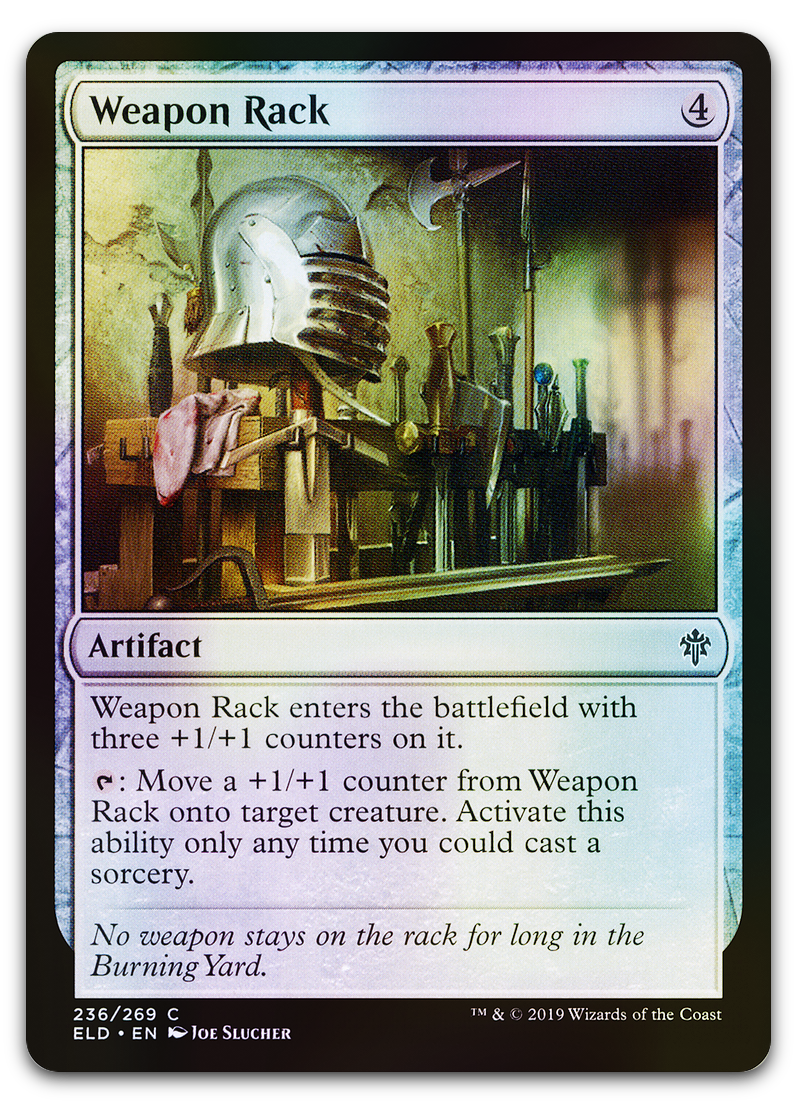 Weapon Rack (Throne of Eldraine)