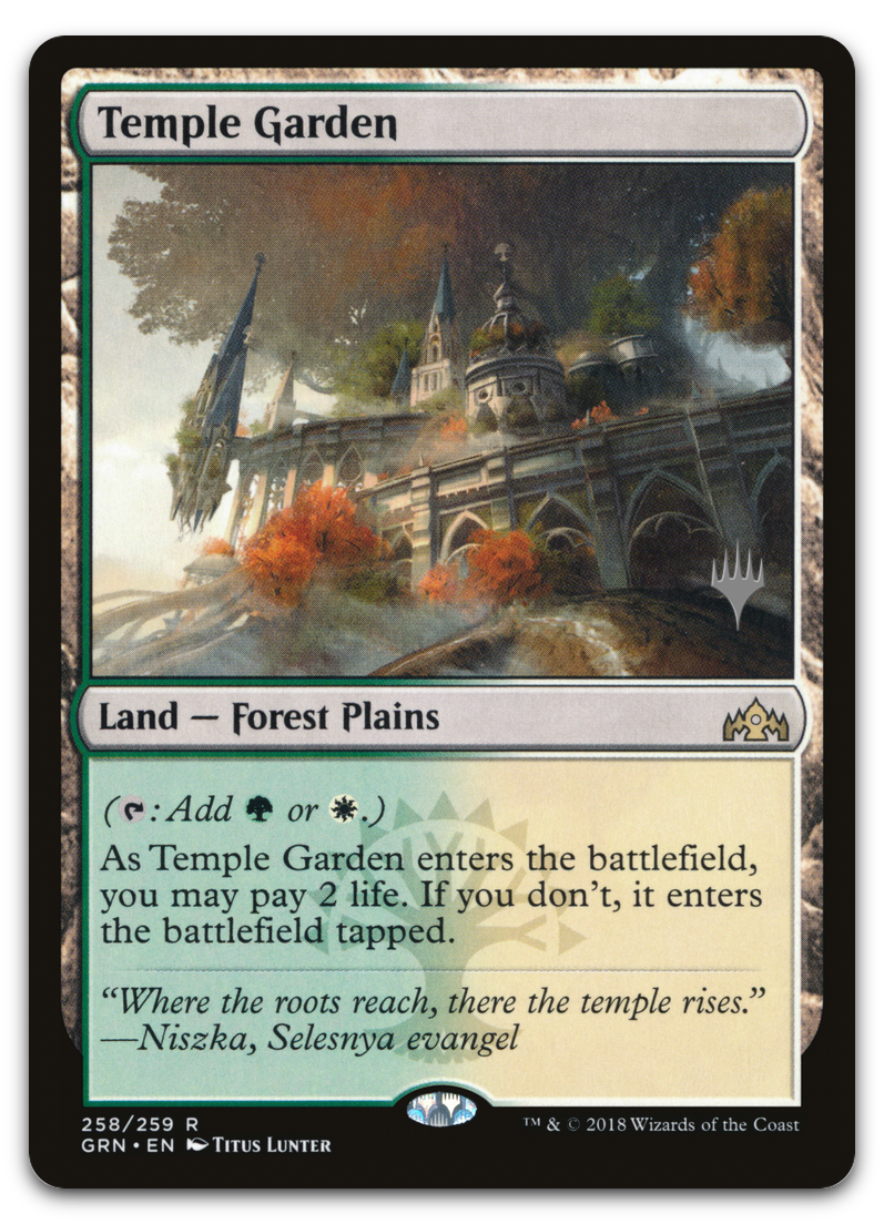 Temple Garden (Promo Pack: Throne of Eldraine)