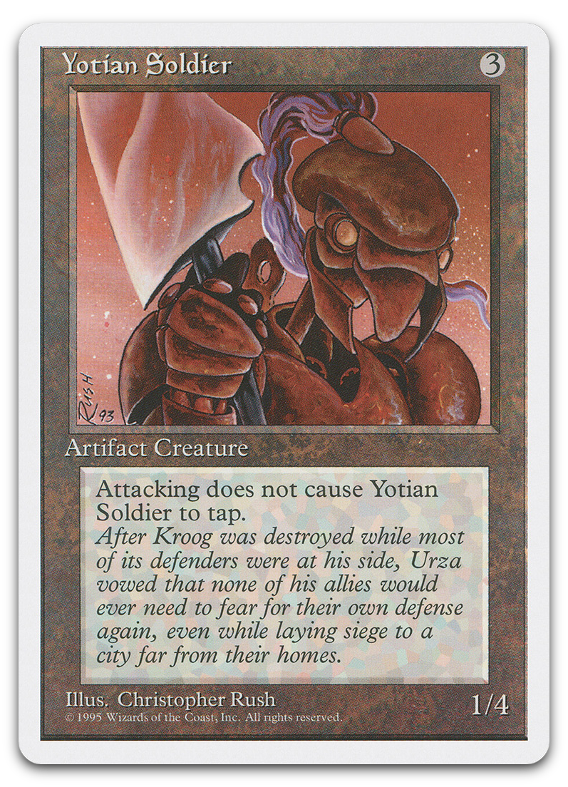 Yotian Soldier (Fourth Edition)