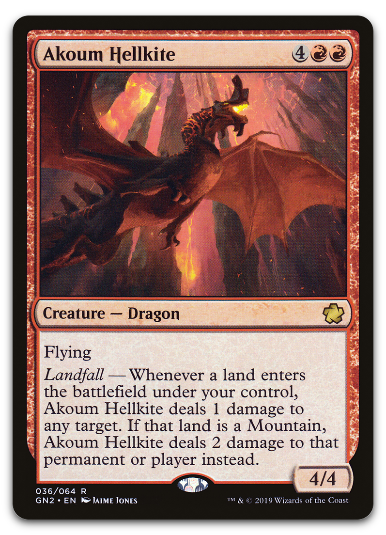 Akoum Hellkite (Magic Game Night 2019)