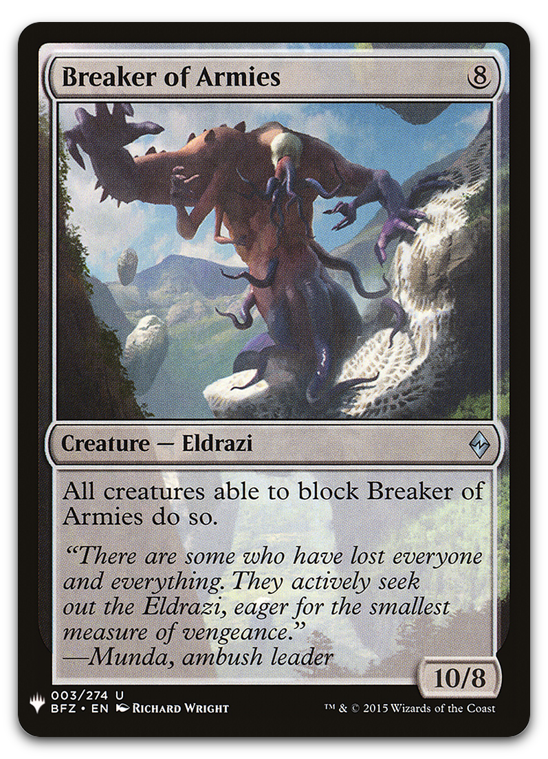 Breaker of Armies (The List Reprints)