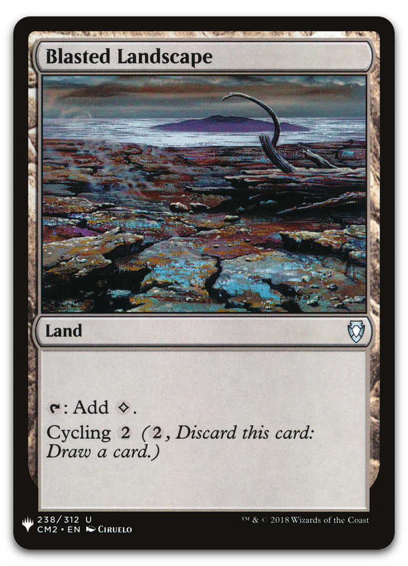 Blasted Landscape (The List Reprints)