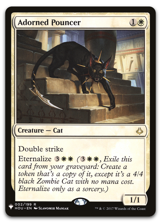 Adorned Pouncer (The List Reprints)
