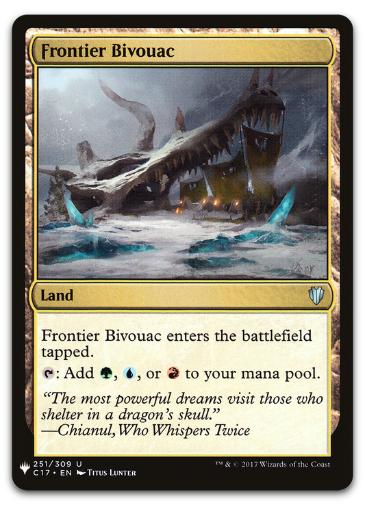Frontier Bivouac (C17) (The List Reprints)