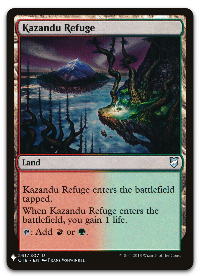 Kazandu Refuge (The List Reprints)