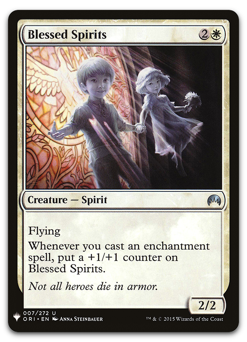 Blessed Spirits (The List Reprints)
