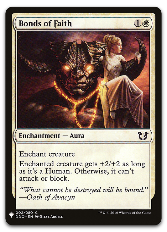 Bonds of Faith (The List Reprints)