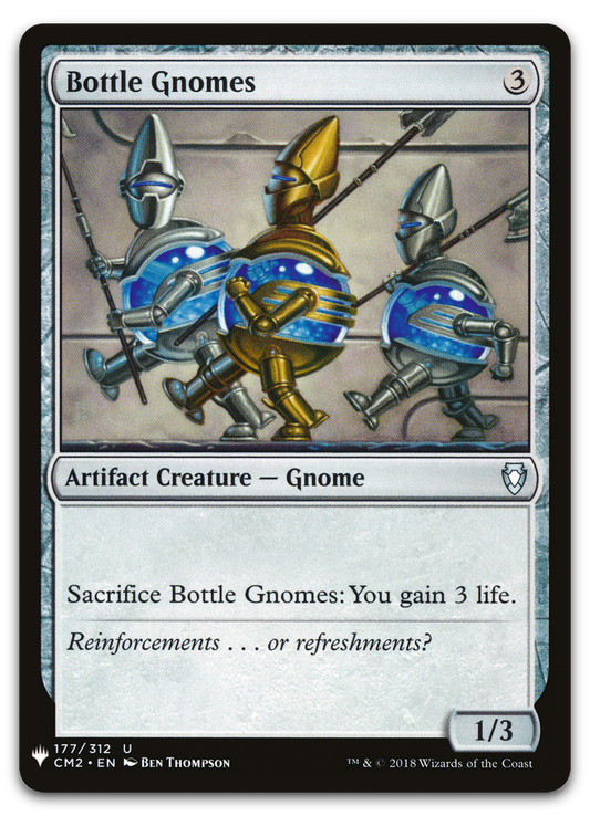 Bottle Gnomes (CM2) (The List Reprints)