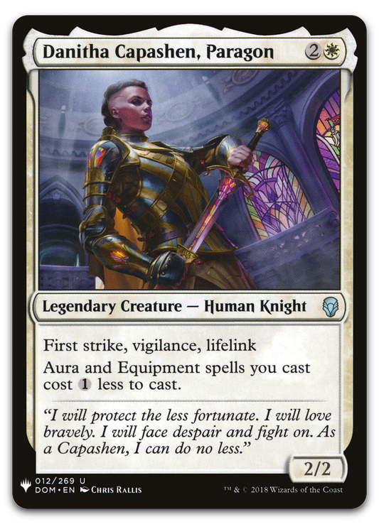 Danitha Capashen, Paragon (The List Reprints)