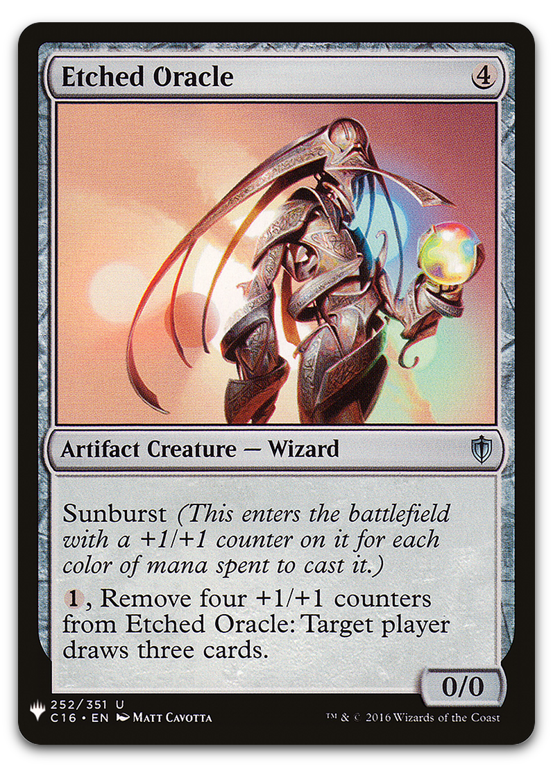 Etched Oracle (The List Reprints)