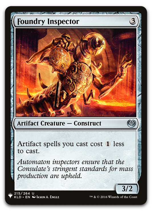 Foundry Inspector (The List Reprints)
