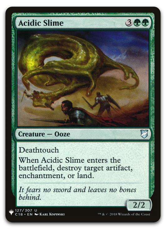 Acidic Slime (The List Reprints)