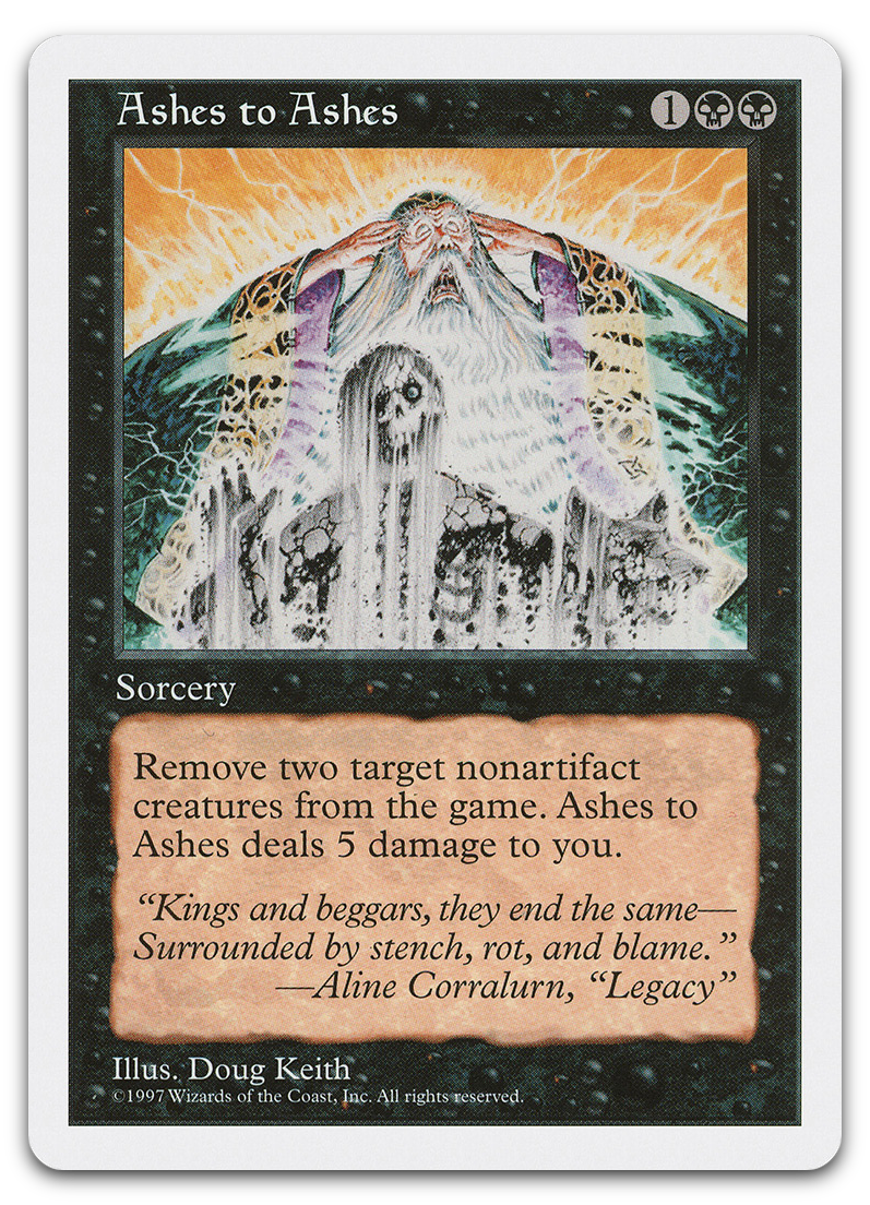 Ashes to Ashes (Fifth Edition)