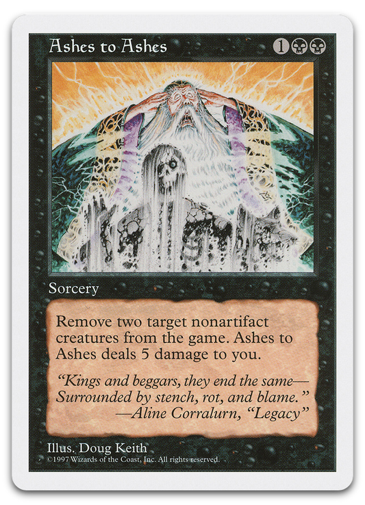 Ashes to Ashes (Fifth Edition)