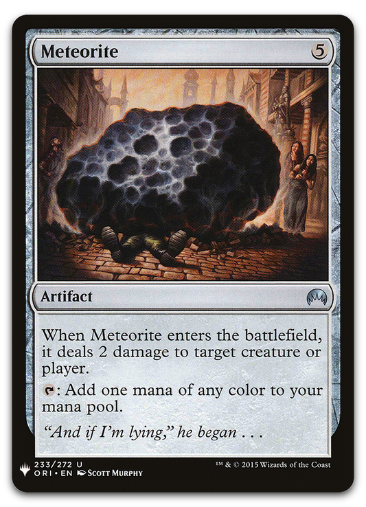 Meteorite (The List Reprints)
