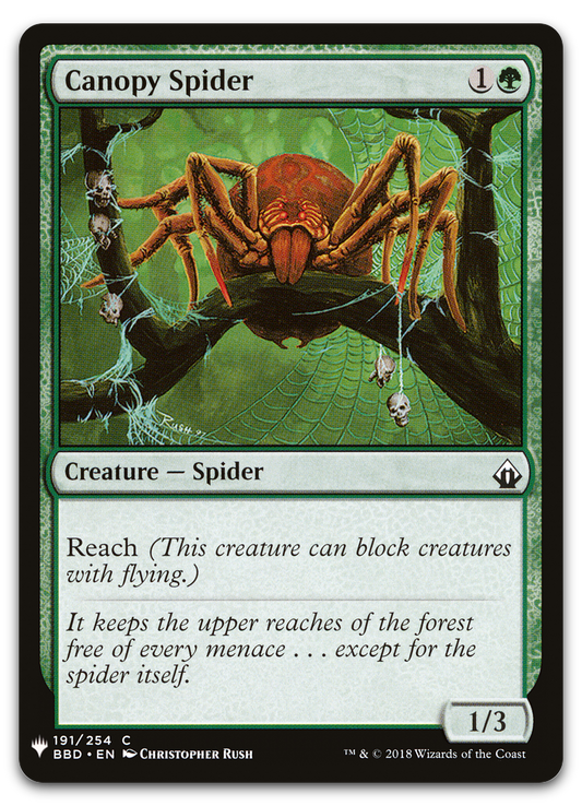 Canopy Spider (The List Reprints)