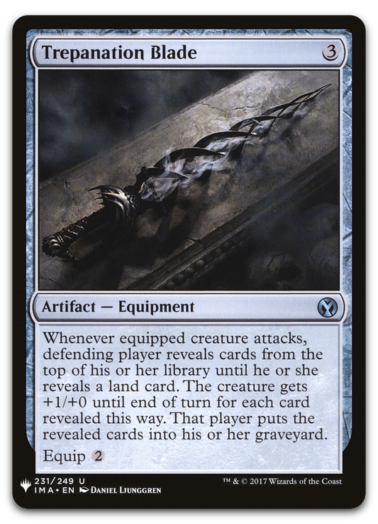Trepanation Blade (The List Reprints)