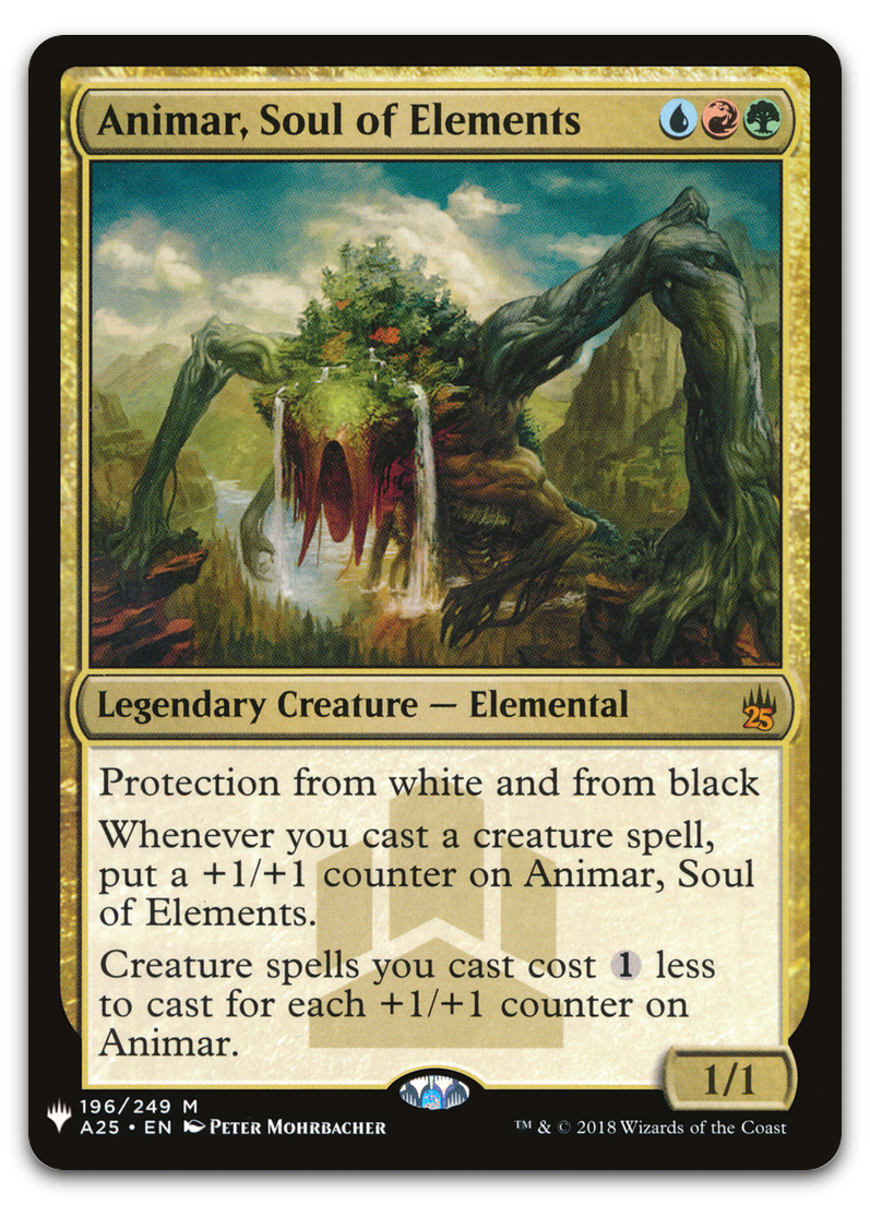 Animar, Soul of Elements (The List Reprints)