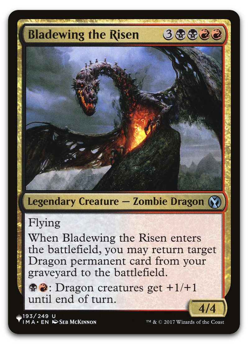 Bladewing the Risen (The List Reprints)