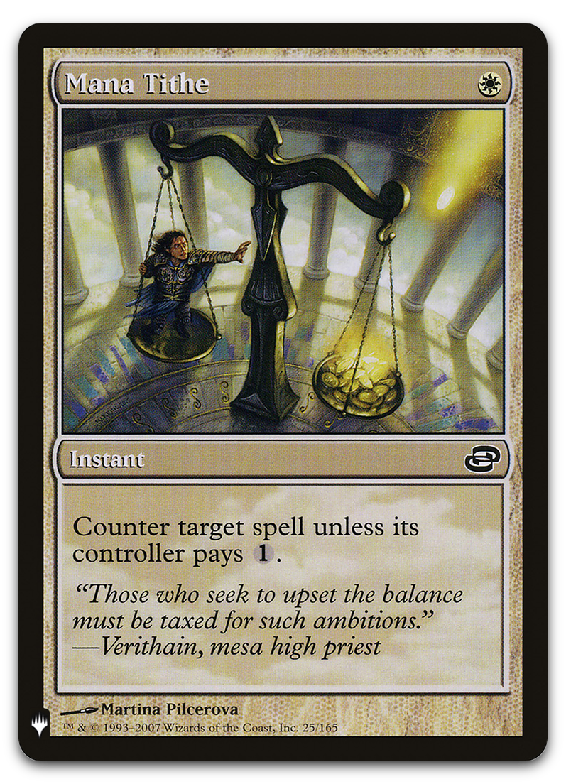 Mana Tithe (The List Reprints)