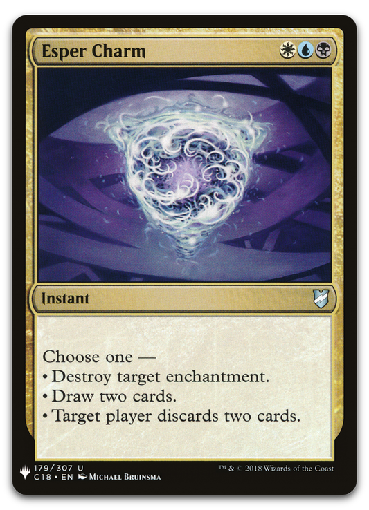 Esper Charm (The List Reprints)