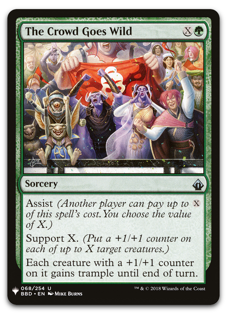 The Crowd Goes Wild (The List Reprints)