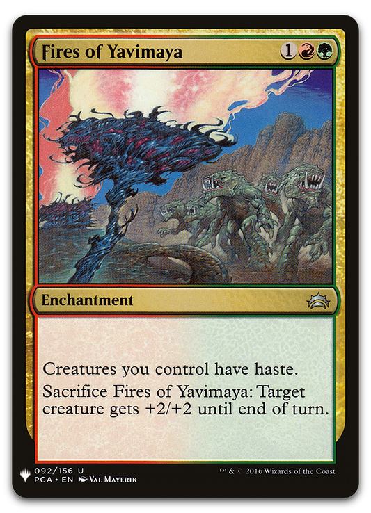 Fires of Yavimaya (The List Reprints)